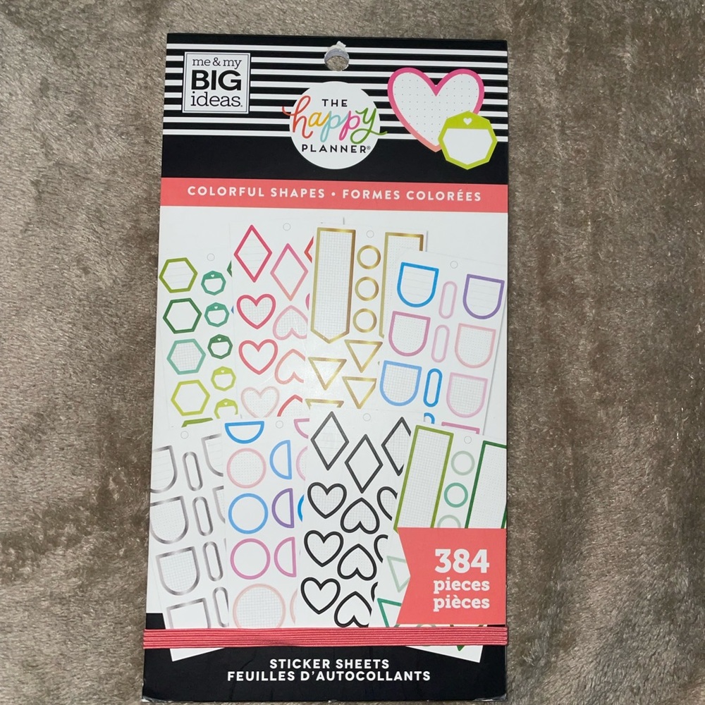 Colorful Boxes Classic Happy Planner Book